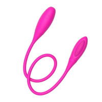 Гнучкий подвійний вібратор Baile Pretty Love Snaky Vibe USB