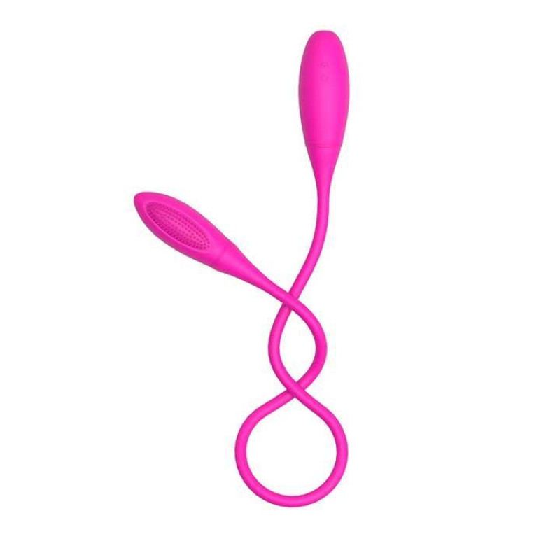 Гнучкий подвійний вібратор Baile Pretty Love Snaky Vibe USB