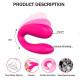 Парный вибратор для двойной стимуляции G-Spot Розовый