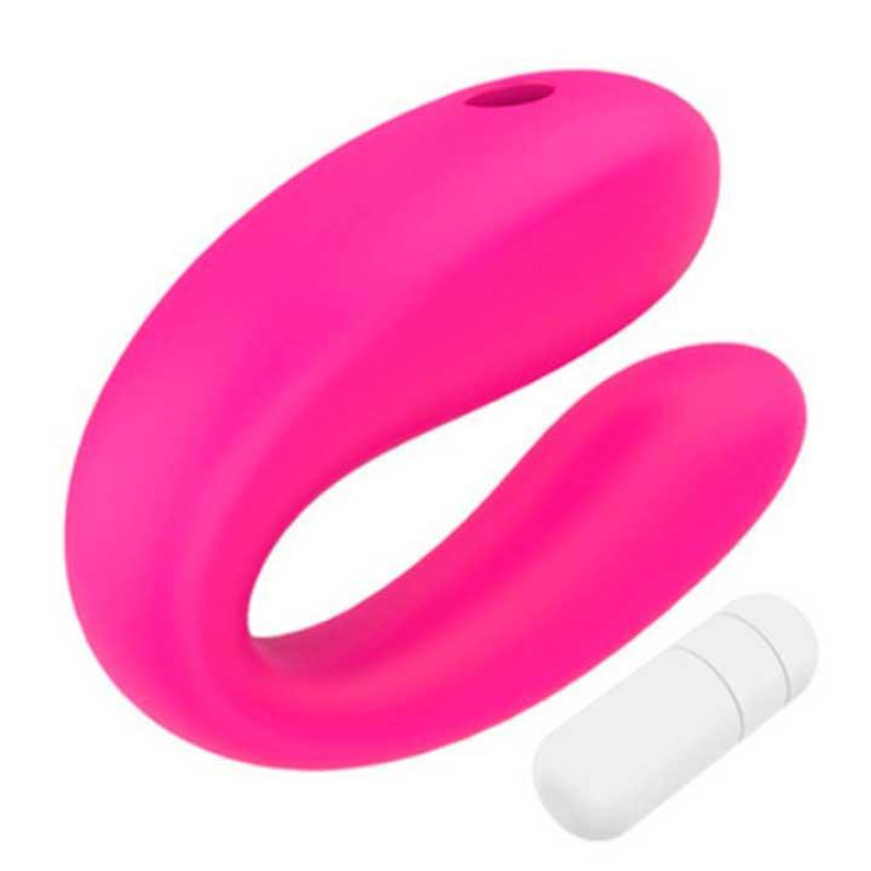 Парний вібратор для подвійної G-Spot стимуляції фіолетовий