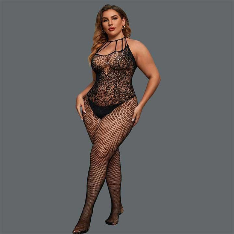 Бодистокінг з відкритим доступом та спиною L-XXL