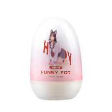 Мастурбатор-яйцо Funny Egg, с текстурой рта — Keks-Hub
