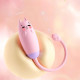 Кліторальний вібратор Lilo We Love QiQi Кішечка USB рожевий