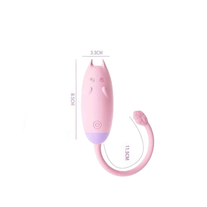 Кліторальний вібратор Lilo We Love QiQi Кішечка USB рожевий