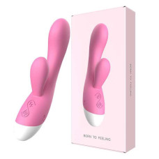 Вибратор кролик Mr. Rabbit 12 режимов, розовый