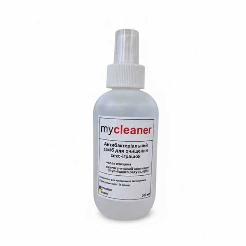 Антибактериальный спрей MyCleaner для секс-игрушек 200 мл