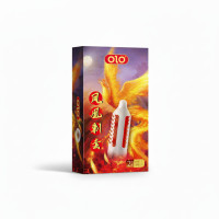 Презервативы стимулирующие OLO Phoenix с усиками, 18 см, 2 шт.