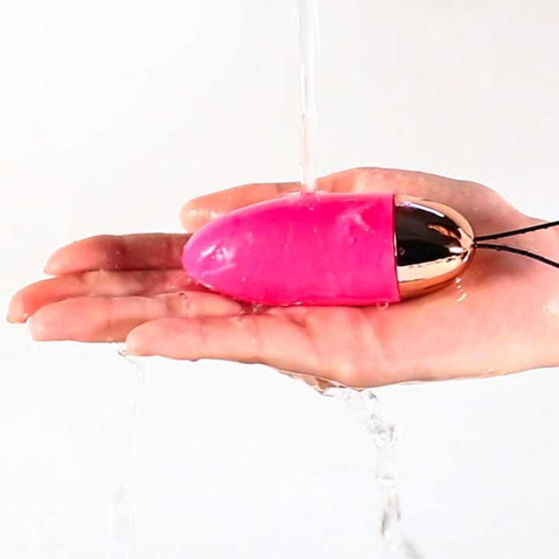 Виброяйцо USB Яркое Розовое