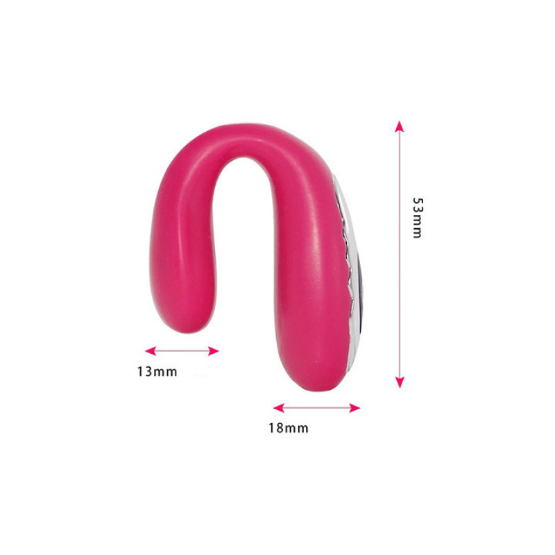 Вибратор миньетчица Pretty Love USB Розовый