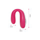 Вибратор миньетчица Pretty Love USB Розовый