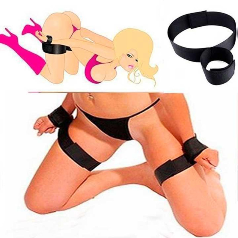 Фиксаторы рук и ног БДСМ Black Bondage