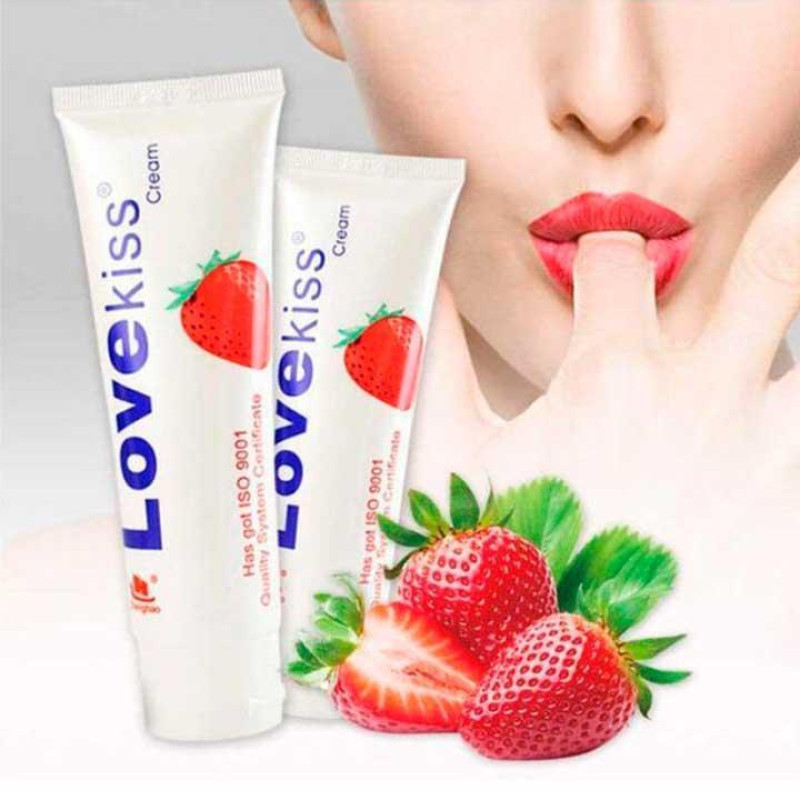 Лубрикант Love Kiss Клубника 100 мл
