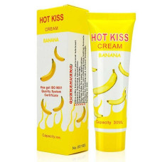 Лубрикант Hot Kiss на водной основе Банан 30 мл