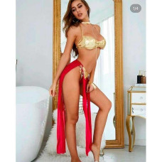 Костюм Восточной танцовщицы Красный S/M/L – Ролевые костюмы