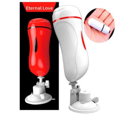 Мастурбатор Eternal Love с присоской и вибрацией попа-вагина