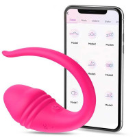 Смарт віброяйце Love Spouse USB, 9 режимів, Рожеве