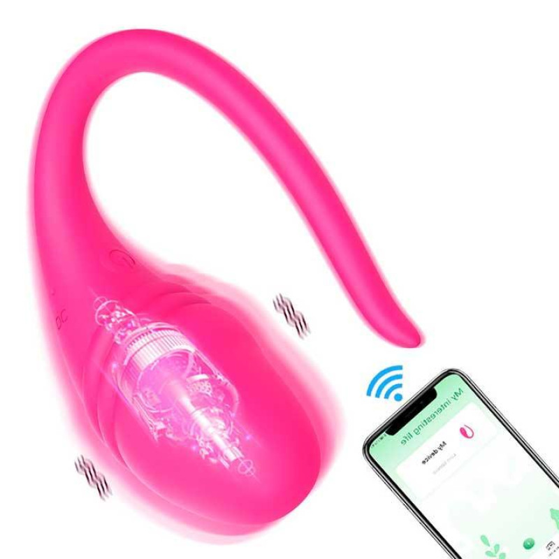 Смарт виброяйцо Love Spouse USB, 9 режимов, Розовое
