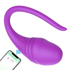 Смарт виброяйцо Love Spouse USB Фиолетовое 9 режимов — Keks-Hub