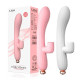 Вакуумный вибратор-кролик LILO Emily USB, розовый