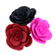 Анальна пробка SILICON ROSE, Чорний, 11*3 см