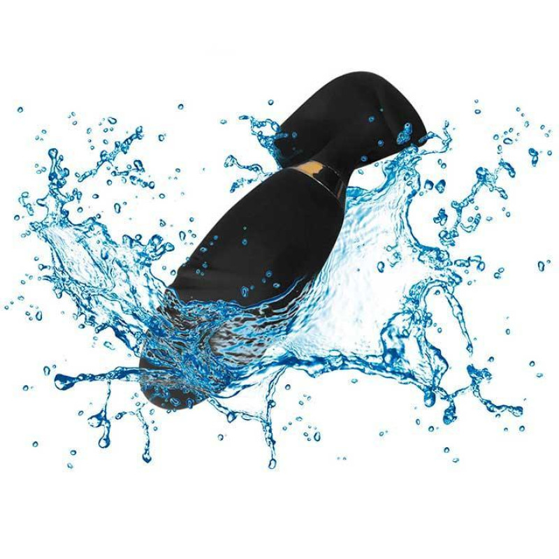 Анальна пробка з голівкою Svakom Primo Wine з вібрацією та Д/У USB, Рожева, 10*2,8 см