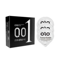 Ультратонкі презервативи Olo Feelihg Ultrathin 0,01 мм, 3 шт.