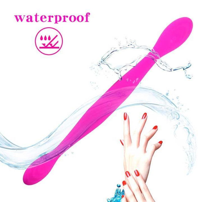Двосторонній гнучкий вібратор Toy Joy Infinity Double Dildo Рожевий