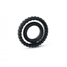 Ерекційне кільце подвійне Dorcel DUAL RING Чорне