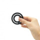 Ерекційне кільце подвійне Dorcel DUAL RING Чорне