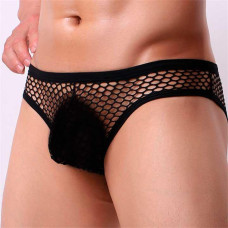 Мужские трусы в сетку Clever-Menmode, Черный, L/XL — Keks-Hub