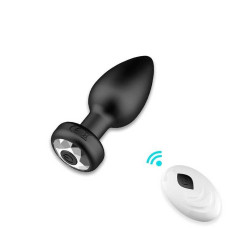 Анальна пробка Magic Motion Equinox USB з Д/У Чорна 9*3,5 см — Keks-Hub