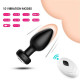 Анальна пробка Magic Motion Equinox USB з Д/У Чорна 9*3,5 см