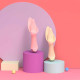 Вибратор лизун Flower Tongue USB Светло-розовый