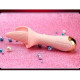 Вибратор лизун Flower Tongue USB Светло-розовый