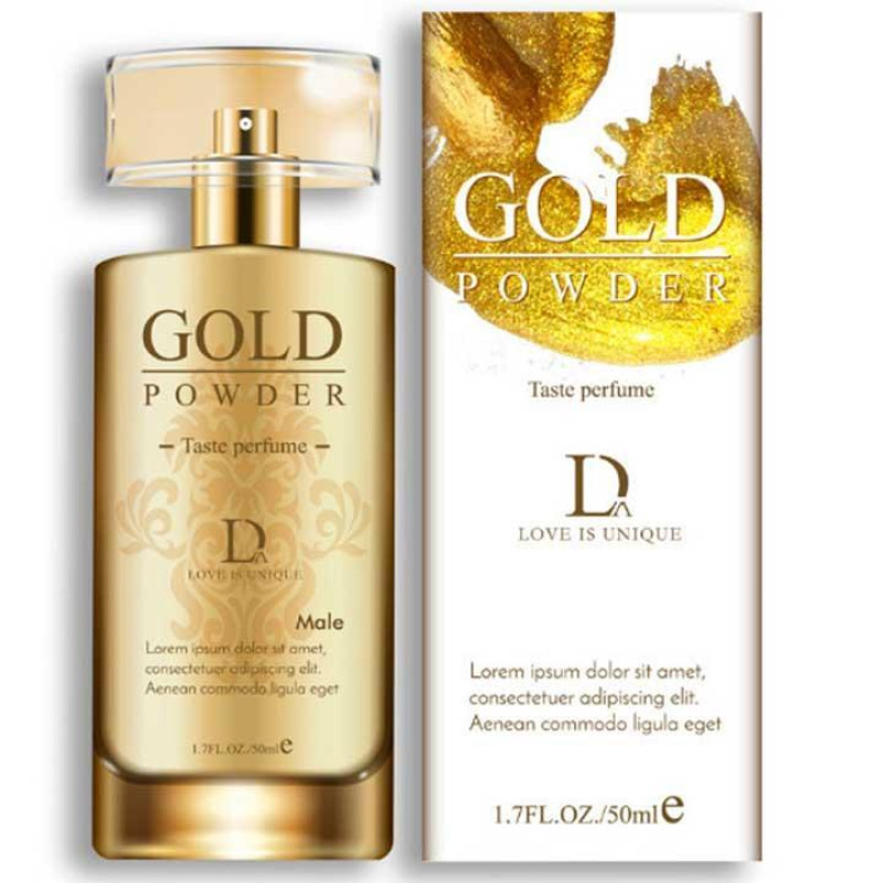 Інтимні парфуми для чоловіків Gold Powder з феромонами, золотим порошком 50 мл