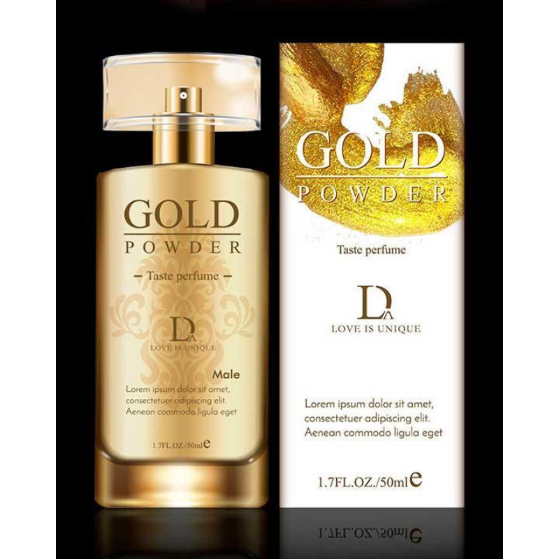 Інтимні парфуми для чоловіків Gold Powder з феромонами, золотим порошком 50 мл