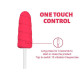 Вибратор Popsicle Мороженое 10X USB Розовый