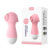 Кліторальний вакуумний вібратор Wo-sex Lilo USB, Рожевий