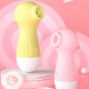 Клиторальный вакуумный вибратор Wo-sex Lilo USB, розовый