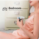 Анальна пробка світна вібраційна силіконова 10X Light Up Rechargeable Anal Plug 9,8*4,4 см