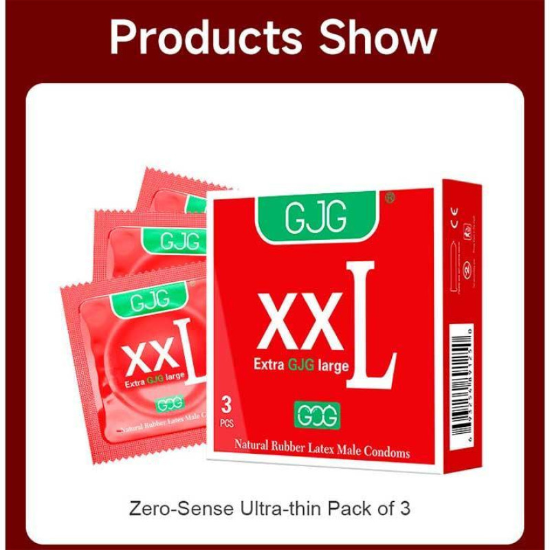 Презервативи GJG XXL Extra large - 3шт
