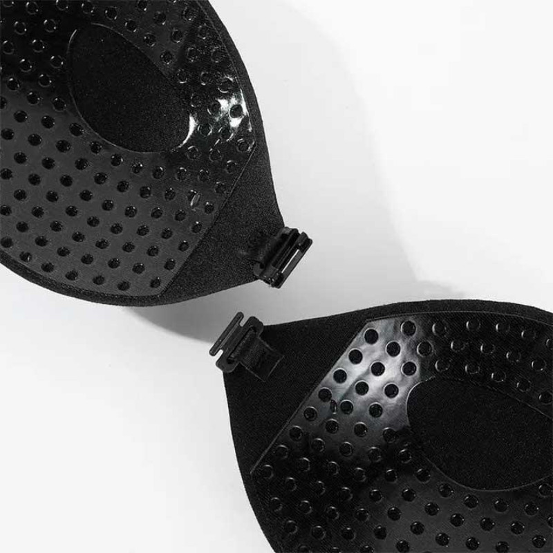 Самоклеючий бюстгальтер невидимка Fly Bra - Чорний