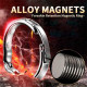Ерекційне магнітне кільце Alloy, сріблясте