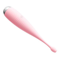 Вибратор Satisfyer Twirling Joy для клитора и сосков, светло-розовый