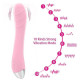 Вібратор Silver Fox G-spot USB, Рожевий