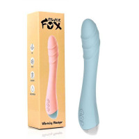 Вібратор для точки G Silver Fox USB, Блакитний