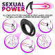 Двойное эрекционное кольцо Power Sex для усиления эрекции