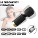 Мини вибратор для клитора в форме микрофона USB, черный