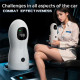 Автоматичний мастурбатор Sex robot з навушниками та дисплеєм USB Type-C