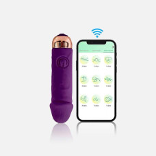Смарт вібратор для клітора Love Spouse USB фіолетовий — Keks-Hub
